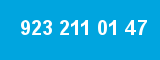 923 211 01 47 923 211 01 47